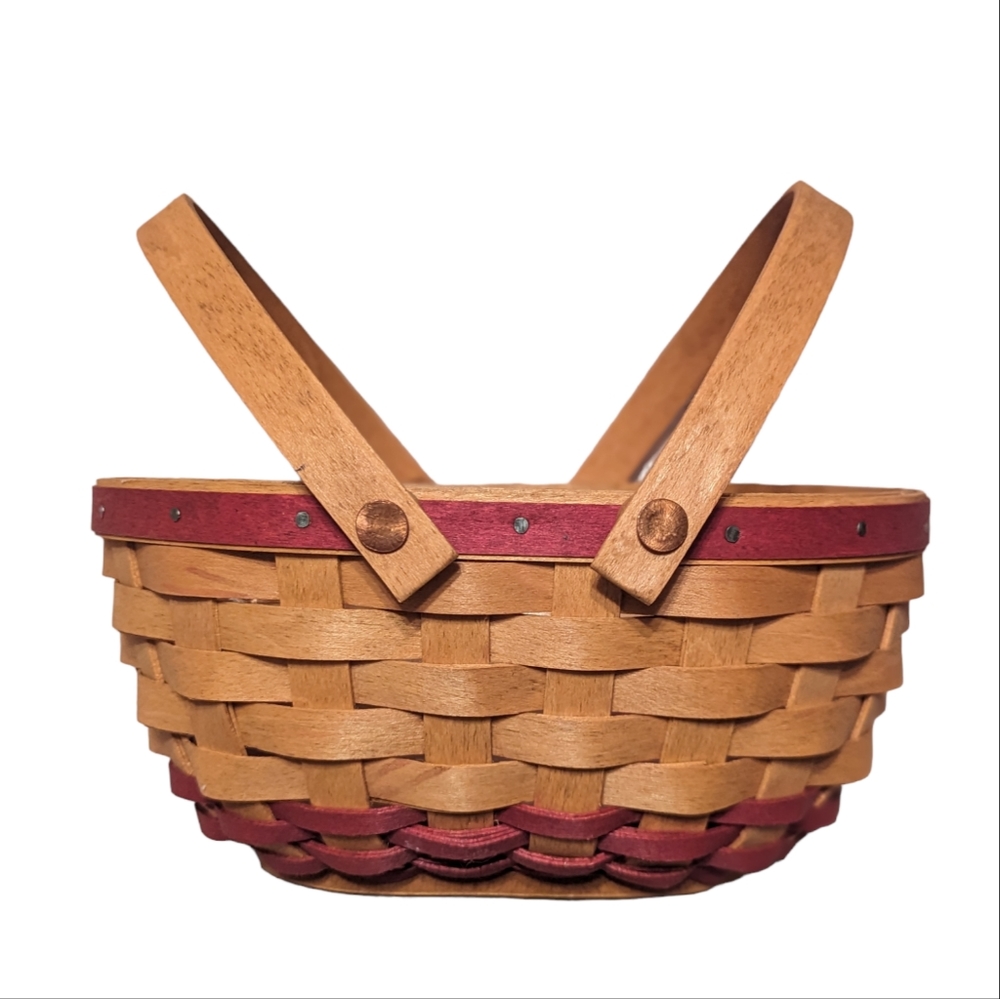 Longaberger gumdrop basket with plastic insert